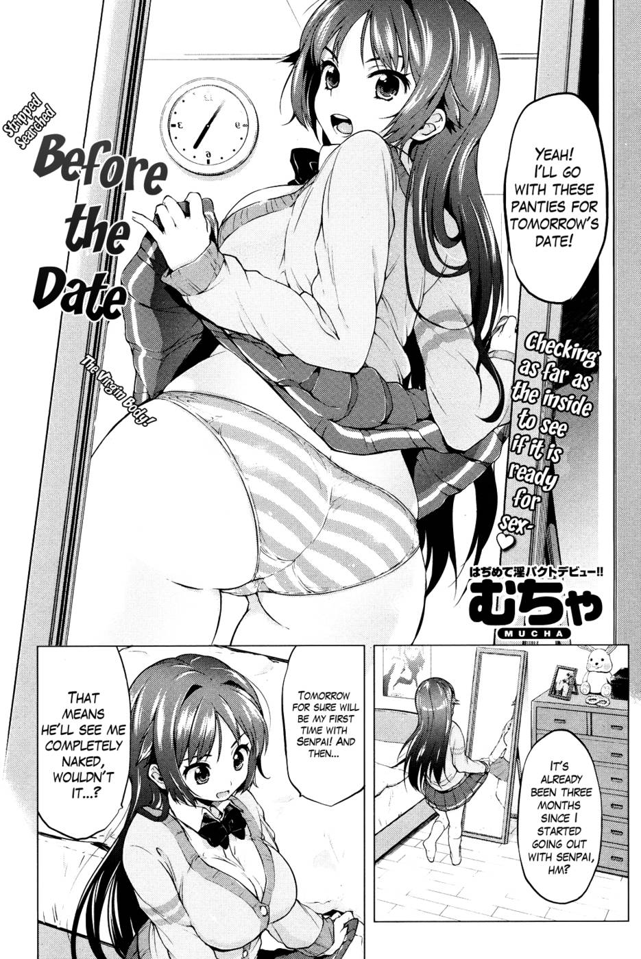 Hentai Manga Comic-Before the Date-Read-1